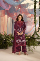DESIGN 6A LUXURY LAWN 2025 UNSTITCHED - Sobia Nazir DESIGN 6A LUXURY LAWN 2025 UNSTITCHED - Sobia Nazir