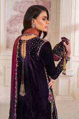 EMBROIDERED VELVET UF-748