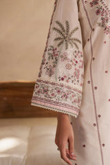 Flynn 3Pc - Embroidered Solid Dress