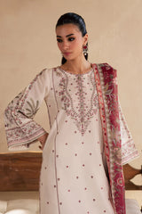 Flynn 3Pc - Embroidered Solid Dress