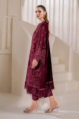 EMBROIDERED VELVET UF-758