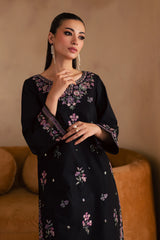 Blink 2Pc - Embroidered Solid Dress