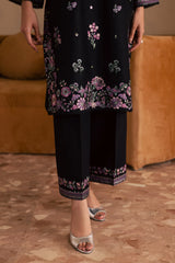 Blink 2Pc - Embroidered Solid Dress