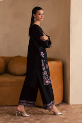Blink 2Pc - Embroidered Solid Dress