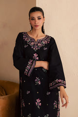 Blink 2Pc - Embroidered Solid Dress