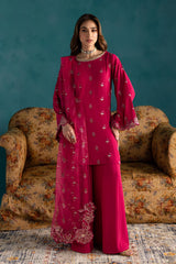 Pink Sparkle 3Pc - Georgette Luxe Pret