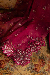 Pink Sparkle 3Pc - Georgette Luxe Pret