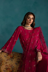 Pink Sparkle 3Pc - Georgette Luxe Pret