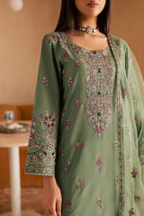 Paddle Pop 3Pc - Embroidered Solid Dress