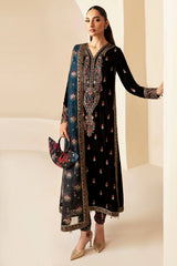 EMBROIDERED VELVET FORMAL VF-2028