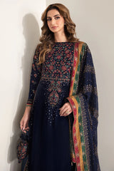 EMBROIDERED VELVET FORMAL VF-2005