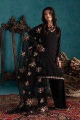 Black Dove 3Pc - Georgette Luxe Pret