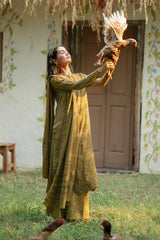 IPK-02 EMBROIDERED SLUB KHADDAR