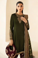 EMBROIDERED VELVET FORMAL VF-2029