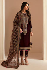 EMBROIDERED VELVET FORMAL VF-2022