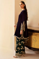 Embroidered Velvet Formal VF-2030