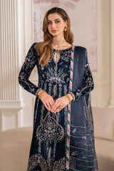 EMBROIDERED CHIFFON UF-697