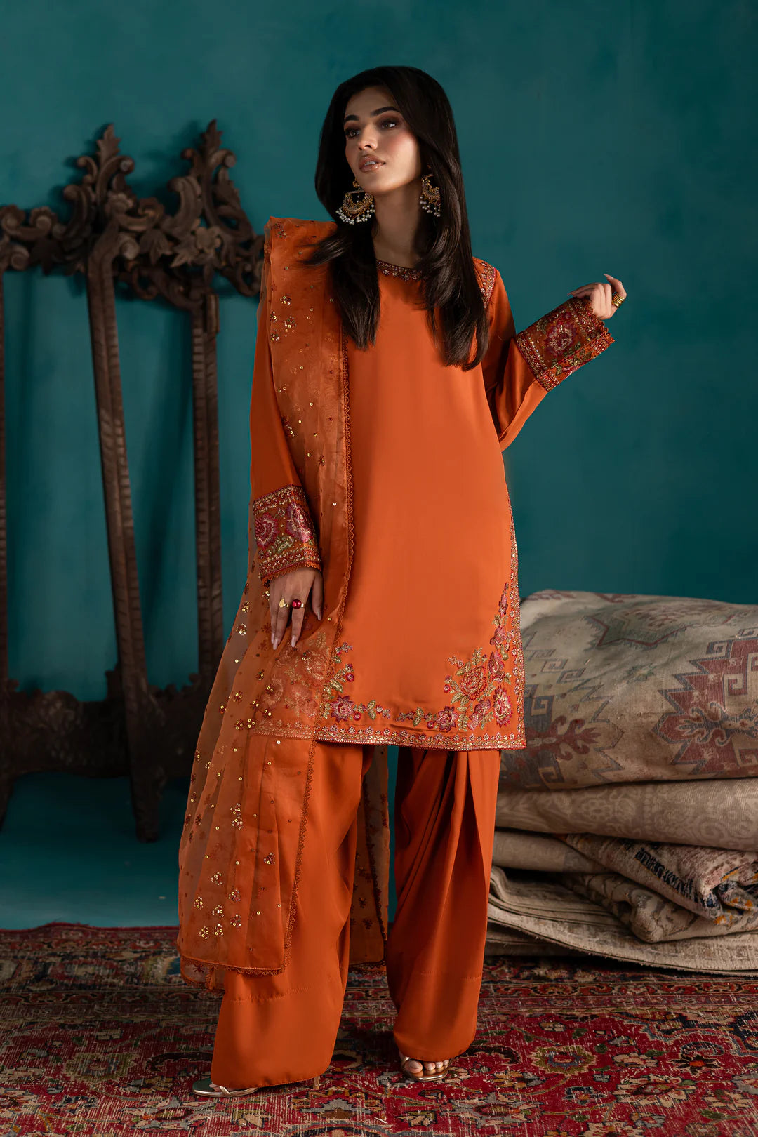 Kumsel 3Pc - Georgette Luxe Pret