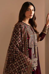 EMBROIDERED VELVET FORMAL VF-2022