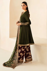 EMBROIDERED VELVET FORMAL VF-2029