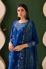 Falafel 3Pc - Embroidered Solid Dress