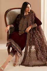 EMBROIDERED VELVET FORMAL VF-2022