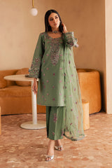 Paddle Pop 3Pc - Embroidered Solid Dress