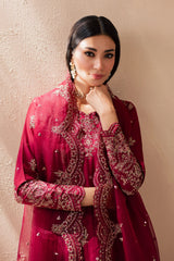 Jhumka 3Pc - Embroidered Solid Dress