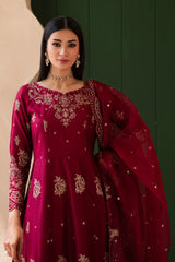 Jhumka 3Pc - Embroidered Solid Dress