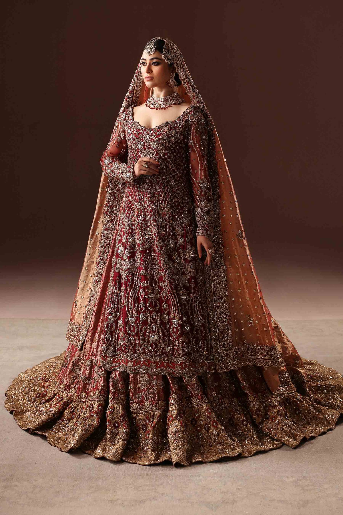 GRAND MALIKA FARSHI BRIDAL LEHNGA (BR-07)