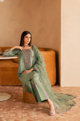 Paddle Pop 3Pc - Embroidered Solid Dress