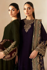 EMBROIDERED VELVET FORMAL VF-2029