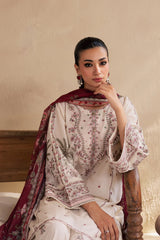 Flynn 3Pc - Embroidered Solid Dress