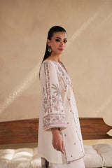 Flynn 3Pc - Embroidered Solid Dress
