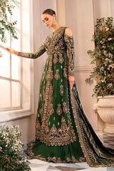 3 Piece Unstitched Embroidered Organza Suit | BD-2904