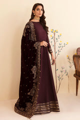 EMBROIDERED VELVET FORMAL VF-2041