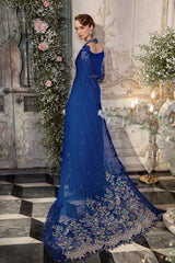 MBROIDERED - COBALT BLUE BD-2704 - Riwayah