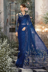 MBROIDERED - COBALT BLUE BD-2704 - Riwayah