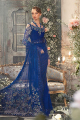 MBROIDERED - COBALT BLUE BD-2704 - Riwayah