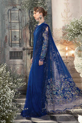 MBROIDERED - COBALT BLUE BD-2704 - Riwayah