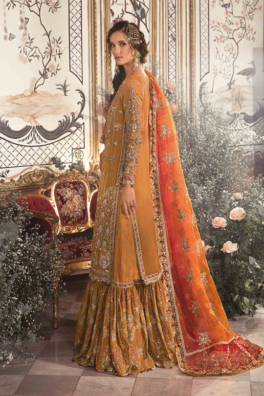 MBROIDERED - MUSTARD BD-2707 - Riwayah