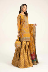 3 Piece Embroidered Organza Suit | SF-W24-18