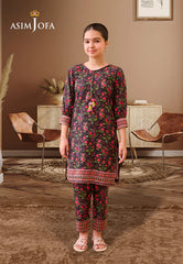 AJGLP-08 PRINTED ARABIC LAWN 2 PCS