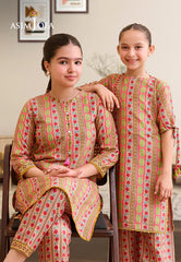 AJGLP-03 PRINTED ARABIC LAWN 2 PCS