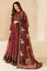 EMBROIDERED VELVET FORMAL VF-2033