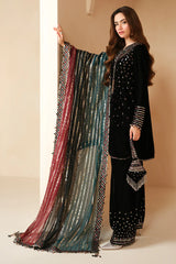 EMBROIDERED VELVET FORMAL VF-2037