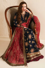 Embroidered Velvet Formal VF-2040