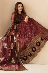 EMBROIDERED VELVET FORMAL VF-2033