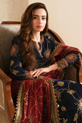 Embroidered Velvet Formal VF-2040