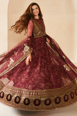 EMBROIDERED VELVET FORMAL VF-2033